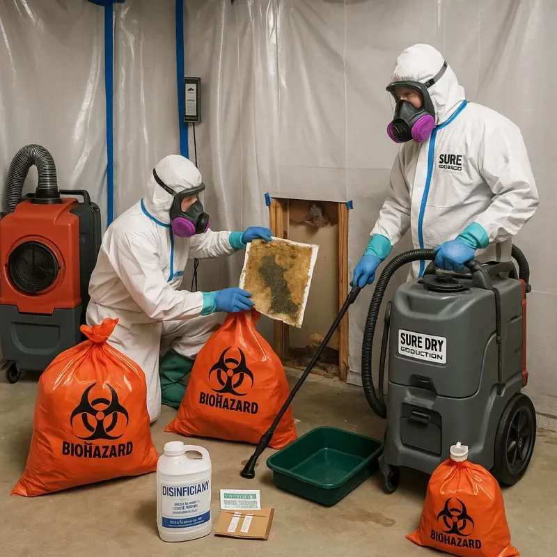 Contaminated Water Handling Protocols process in Fosston, MN
