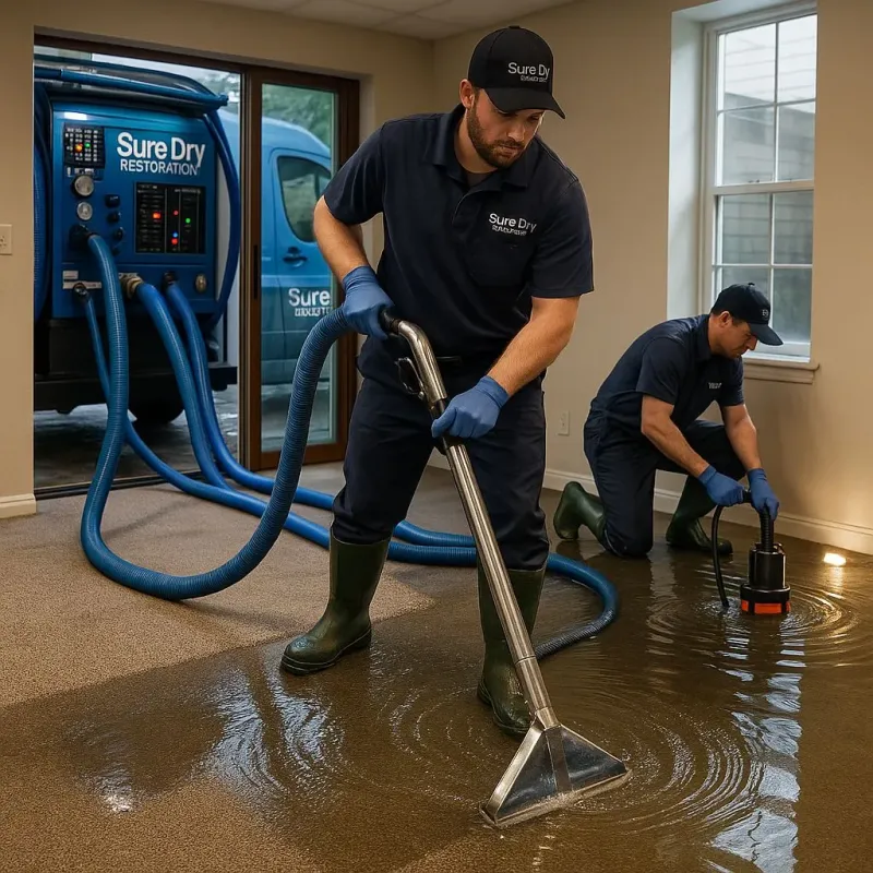 Water Extraction and Removal process in Fosston, MN